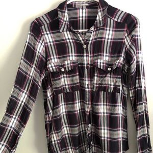 Charlotte Russe Flannel Top